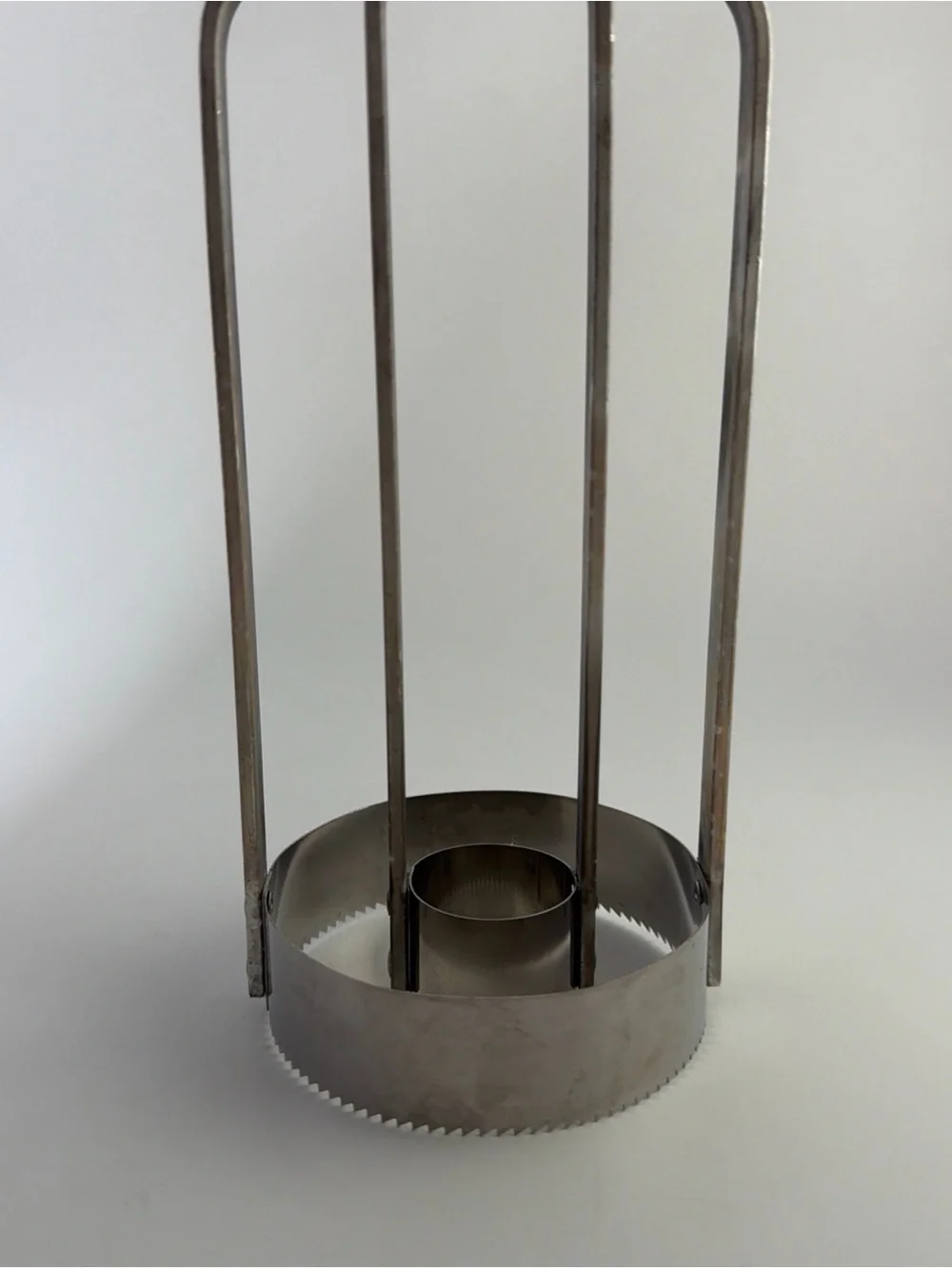 Vintage stainless steel with Aluminum Handle Pineapple/ Apple Corer Cutter